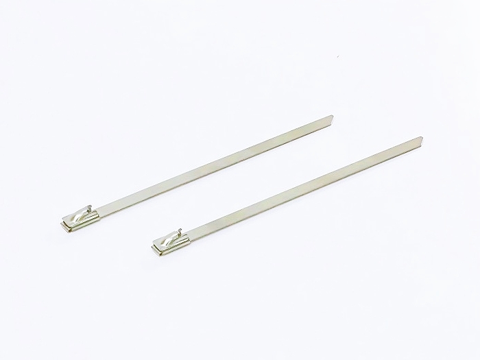 PUWEI 7.9*150mm 304 Stainless Steel ball lock metal cable zip Ties
