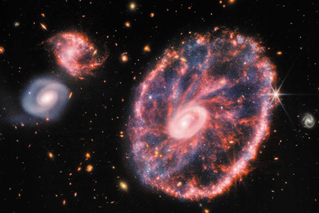 The Cartwheel galaxy